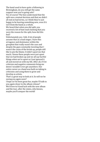 Music magazine article | PDF