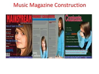 Music Magazine Construction 