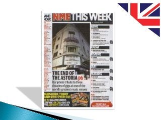 Music Magazine Contents Page Analysis and Research