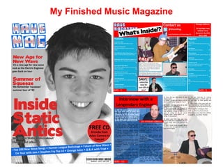 My Finished Music Magazine
 