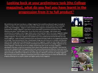 How much would you be willing to pay for a music magazine?