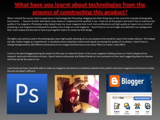 Which is your favourite genre of music from the ones below?Rock	Punk	Metal	Pop	House	Rap 	RnB	Dub step Would you want to read interviews with artists?