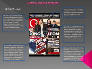 Music magzine research