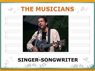 SINGER-SONGWRITER 