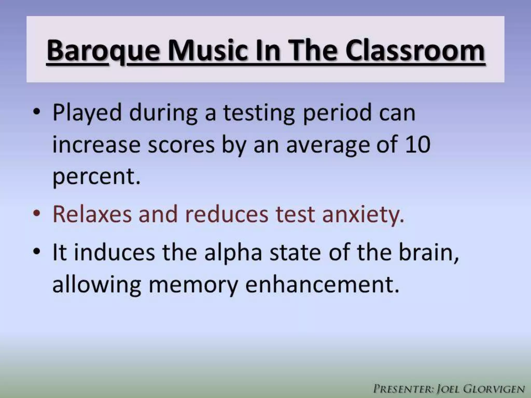 Music mind maps memory