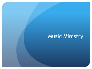 Music Ministry 