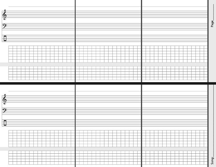 Music notation paper by jeremy ryan palmer