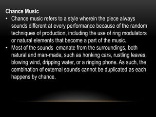 Music of 20th century music10-q1 | PPTX