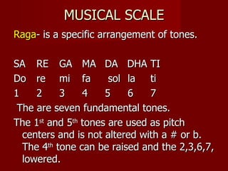 Sigma Raga Music of india | PPT