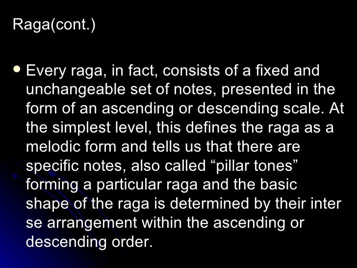 music of india powerpoint 2 raga form
