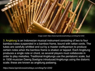 Songklang Instrument Music of Indonesia | PDF