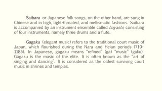 Music of japan | PPTX
