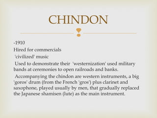 Music of japan mc 130222 | PPT