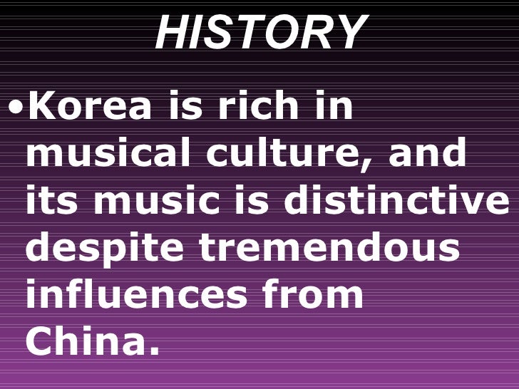 Music of korea