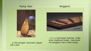 Yanggeum top korean instrument