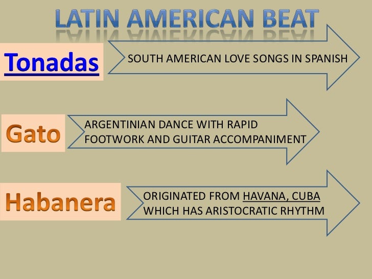 Music of latin america