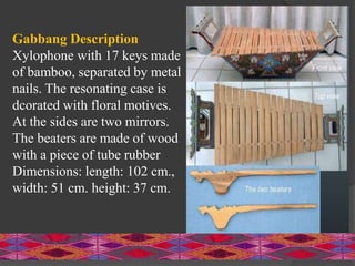 Gabong Instrument musicofmindanao-181006161124.pptx