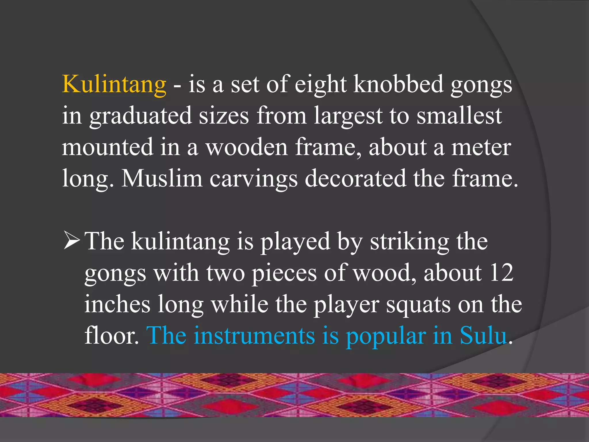 Music of mindanao | PPTX