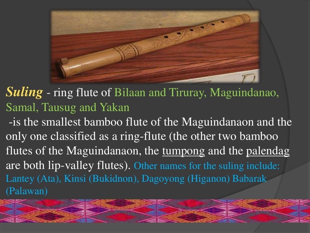 Music of mindanao