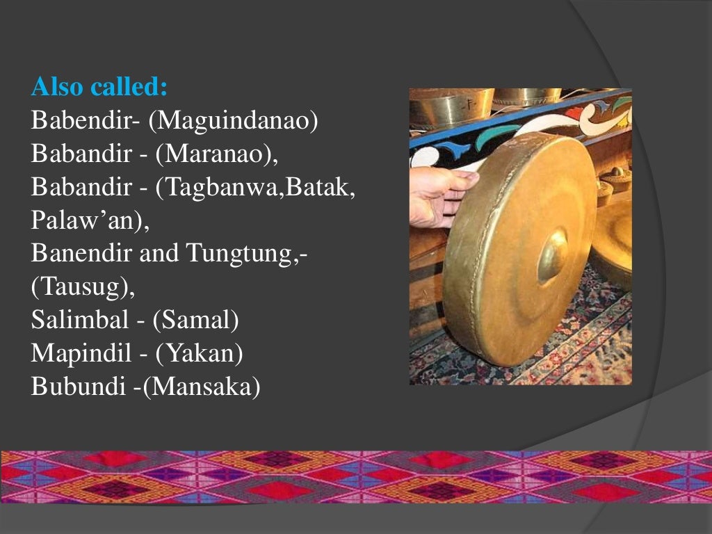 Music of mindanao