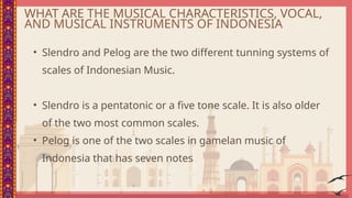 Slendro Scale Notes Music of Southeast Asia POWERPOINT PRESENTATION | PPTX