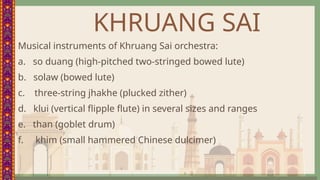 Music of Southeast Asia POWERPOINT PRESENTATION | PPTX
