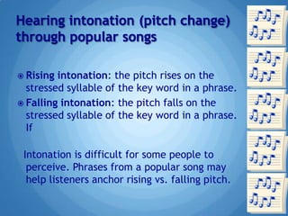 Learning & Teaching the Music of Spoken English | PPTX
