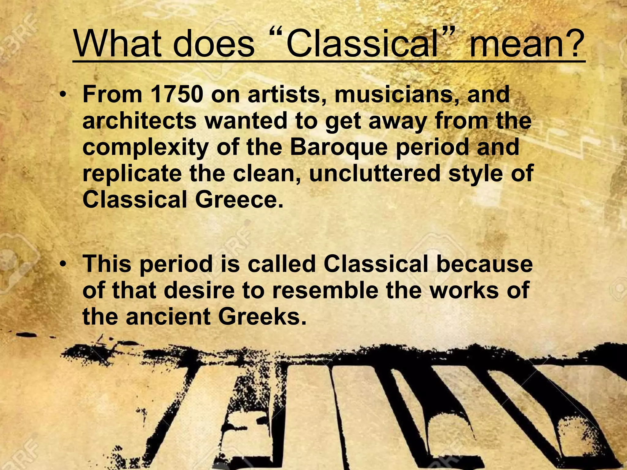 MAPEH Grade 9 - Music - Music of the Classical Period - Composers ...