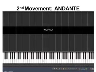 2nd Movement: ANDANTE
 