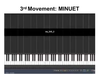 3rd Movement: MINUET
 