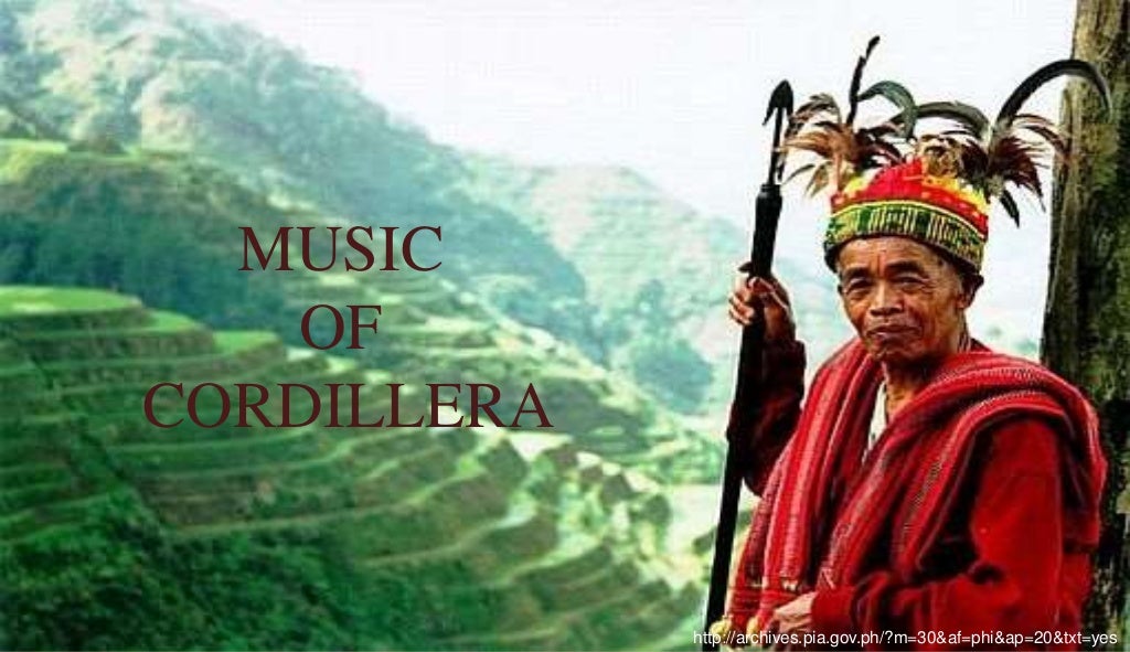 Music of the Cordillera,Mindoro, Palawan and Visayas