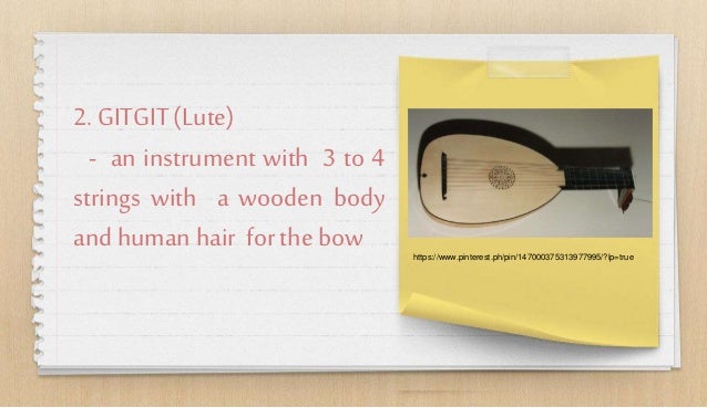 Music Of The Cordillera Mindoro Palawan And Visayas