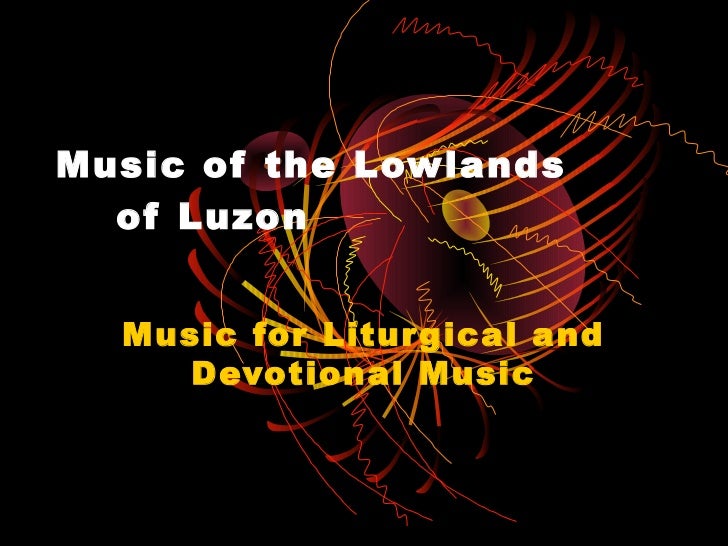 Music of the Lowlands of Luzon