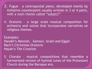 Music Of The Medieval, Renaissance, Baroque Music | Ppt