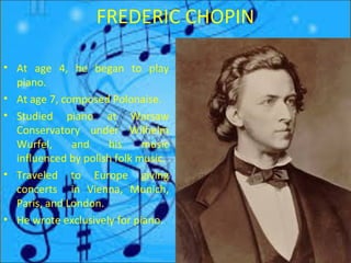 Chopin And Romantic Music 