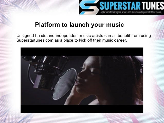 Music platform for unsigned artists