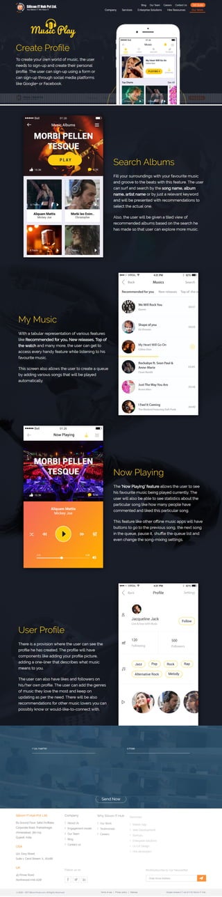 Music play app