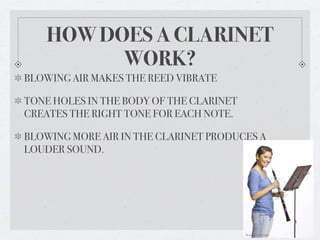 Music project - History of the Clarinet | KEY
