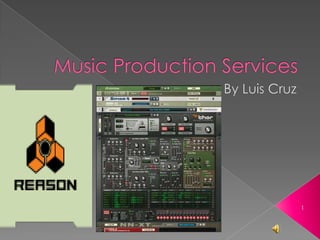 Music Production Services By Luis Cruz 1 
