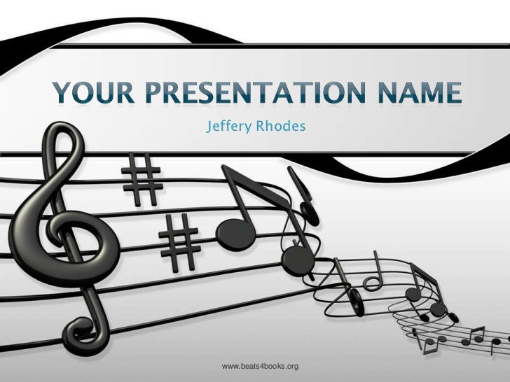 music program presentation info