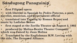 Philippine Opera Examples Music_Q4_Opera.pptx12345678 of the earth peace | PPTX