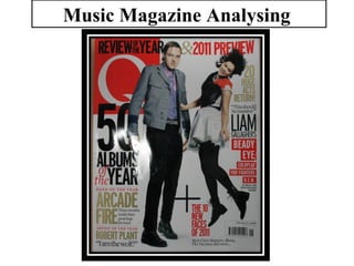 Music Magazine Analysing  