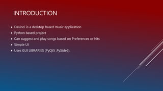 The Python Music Recommendation System.pptx