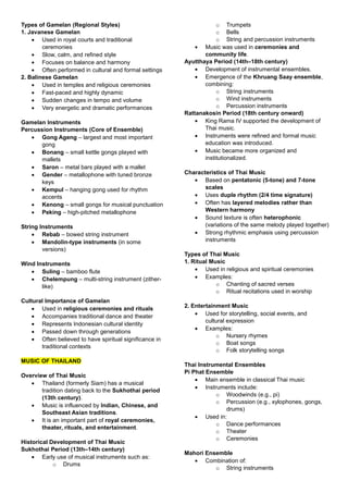 Week Ritual Template Exploring Philippine Folk Music: Traditions Across Luzon, Cordillera ...