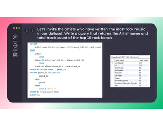 Music Store Sales Analysis-- SQL Project | PDF