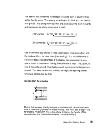 Music theory   super sight reading secrets