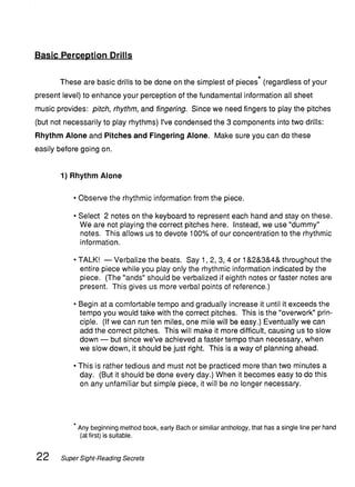 Music theory   super sight reading secrets