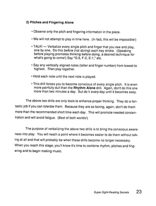 Music theory   super sight reading secrets