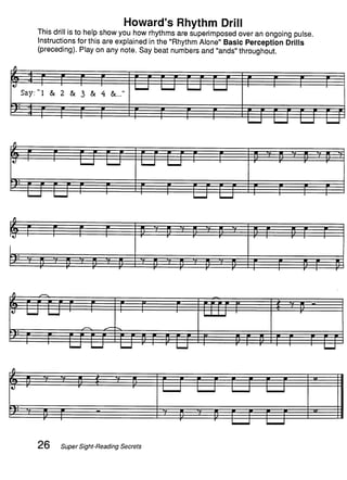 Music theory   super sight reading secrets