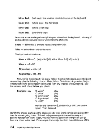 Music theory   super sight reading secrets